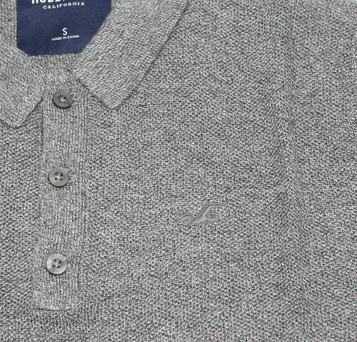 Vista 2 de Hollister HOM-2 - Polo de punto suave y elástico para hombre