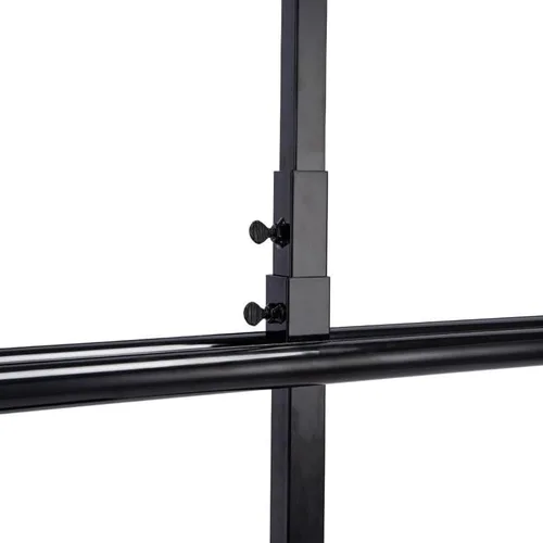 Vista 7 de SSWBasics Soporte ajustable de metal negro - Negro