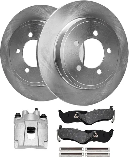 Vista 69 de Detroit Axle - Rotores de freno para Ford Mustang 2015 2016 2017 2018 2019 2020 2021 2022 2023 Rotores de freno de disco 2016 2017 2018 2019