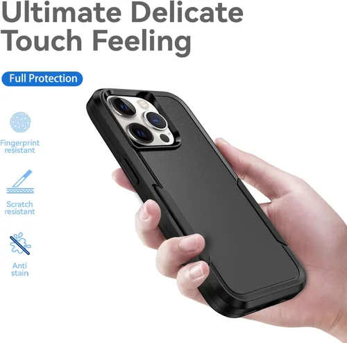 Vista 4 de Diseñada para iPhone 11 Pro, protección resistente, a prueba de golpes, a prueba de caídas, a prueba de polvo, antiarañazos, funda protectora
