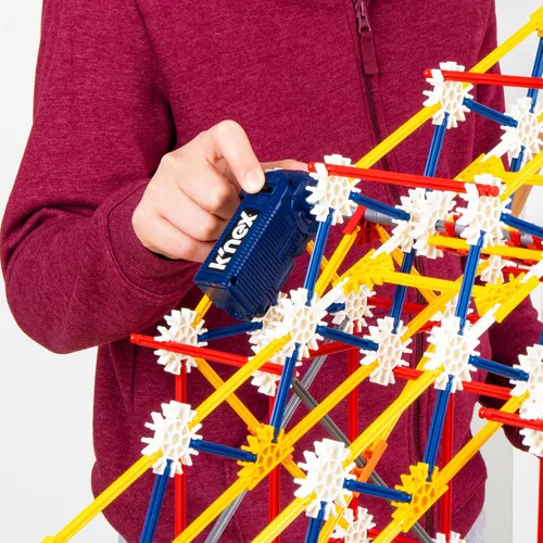 Vista 8 de K'Nex Set para construir de parque de atracción 3 en 1 con motor, 744 piezas