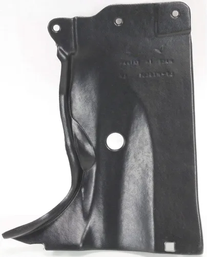 Vista 2 de Evan Fischer Juego de protectores contra salpicaduras para motor compatible con Mazda 3 2004-2009, se adapta a Mazda 5 2006-2010, lado trasero