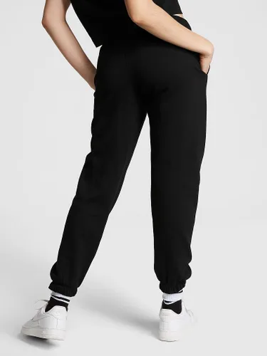 Vista 3 de Victoria's Secret Pantalones deportivos holgados de forro polar rosa