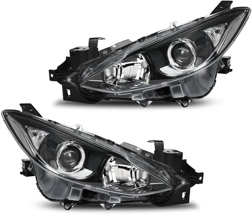 Vista 25 de CHEDA Conjunto de Faros Delanteros Faro Compatible con GMC Canyon/Chevy Colorado 2004-2012 Conjunto de Faros Luces de Parachoques