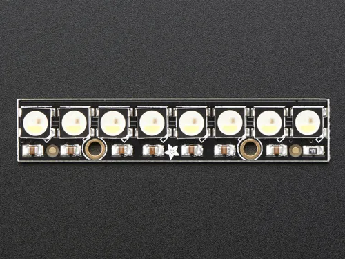 Vista 4 de Adafruit Industries NeoPixel Stick - 8 x 5050 LEDs RGBW - Blanco frío - ~ 6000K
