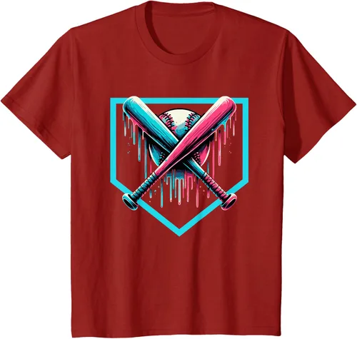 Vista 22 de Drip Boys Bate de béisbol y camiseta