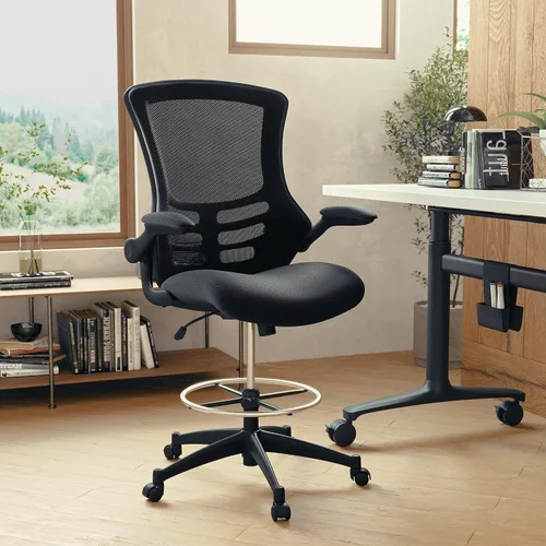 Vista 2 de Flash Furniture - Sillas de malla para oficina Malla Negra