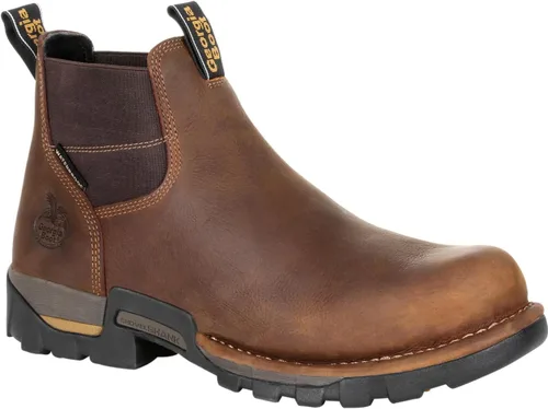 Vista 7 de Georgia Boot Eagle One - Botas de trabajo impermeables Chelsea con puntera de acero