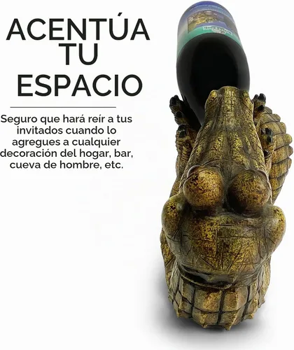 Vista 4 de Rivers Edge, asta de ciervo Cocodrilo (Alligator)