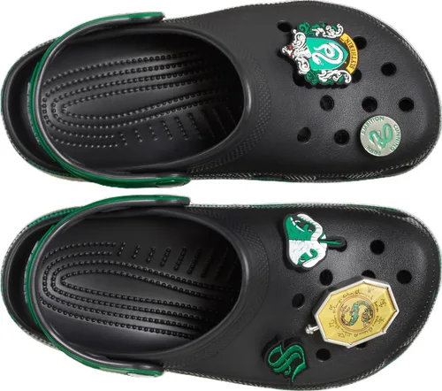 Vista 6 de Crocs Zuecos clásicos de Harry Potter para hombre Slytherin/Verde Multi