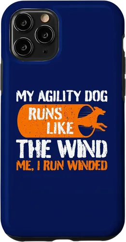 Vista 10 de iPhone 14 Dog Agility Handler - My Dog Runs - Funny Dog Agility Case