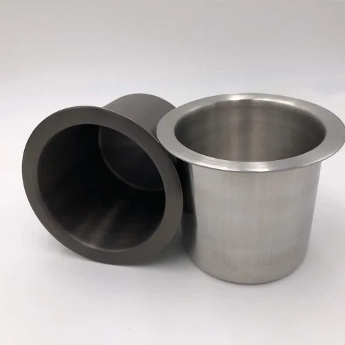 Vista 4 de Run - Juego de 1 soporte de acero inoxidable para bebidas de mesa de póquer (plateado)