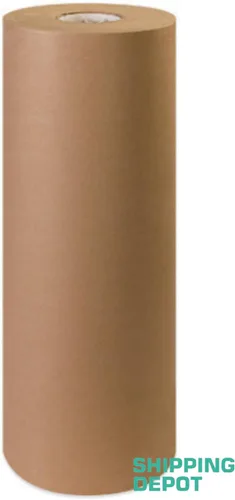 Vista 3 de Secure Seal - Rollo grande de papel kraft marrón - 24 pulgadas x 1200 pies - para envolver, embalar, manualidades, relleno de vacíos, proyectos