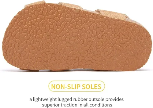 Vista 6 de BMCiTYBM Sandalias de bebé para niñas y niños, zapatos transpirables de verano para bebés, zapatos antideslizantes de 6 9 12 16 18 24 meses