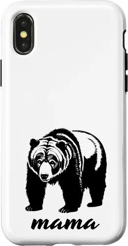 Vista 4 de iPhone 12/12 Pro Mama Bear Grizzly Bear Case