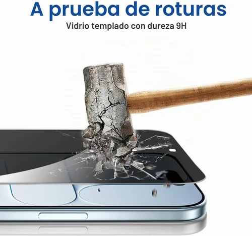 Vista 7 de amFilm Protector de pantalla OneTouch Privacy para iPhone Air 17 de 6.5'' + Protector de lente de cámara Instalación con alineación automática
