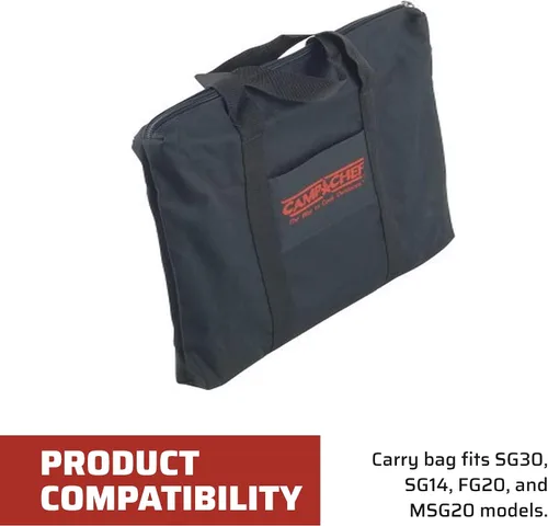 Vista 6 de Camp Chef Medium Griddle Bag Fits Camp Chef Models SG30, CGG16, SG14, MSG20, FG20