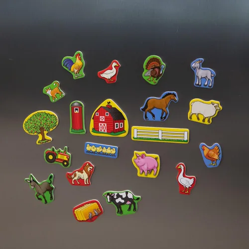 Vista 9 de 20 imanes de madera Melissa & Doug