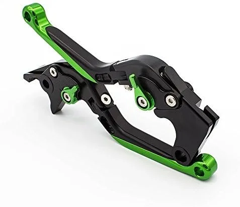Vista 5 de FXCNC Palancas de embrague de freno extensible plegable Billet Sand Blasting para Scrambler Cafe Racer 2017