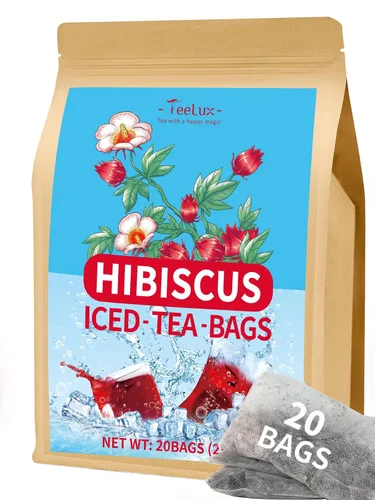 Vista 43 de TeeLux - Bolsas de té de cebada, sabor a nuez y tostado, sin cafeína, 0.07 oz x 50 bolsas Té de grano de cebada asada con aroma a nuez, sin