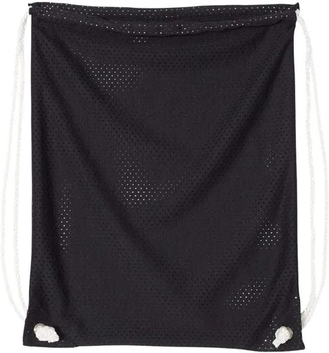 Vista 3 de Liberty Bags 8895 - Mochila con cordón de malla de jersey, Negro