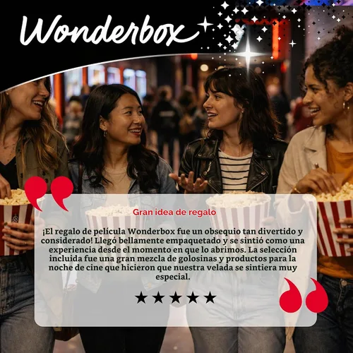 Vista 7 de Wonderbox - Regalo de noche de cine AMC para 2 - 2 entradas de cine
