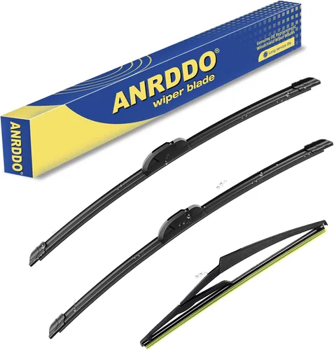 Vista 8 de ANRDDO Repuesto de limpiaparabrisas para limpiaparabrisas Jeep Wrangler