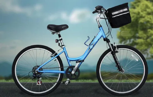Vista 4 de Pet-Pilot MAX - Cesta de bicicleta para perro, 8 opciones de color para tu bicicleta (plata/gris)