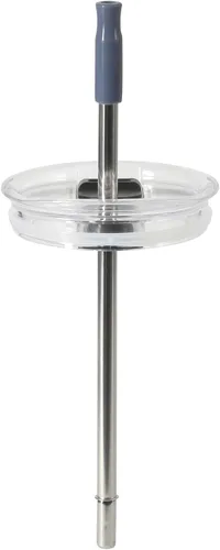 Vista 5 de Mr. Coffee Java Quest - Vaso térmico de acero inoxidable de doble pared de 16 onzas con tapa y popote reutilizable, con aislamiento térmico