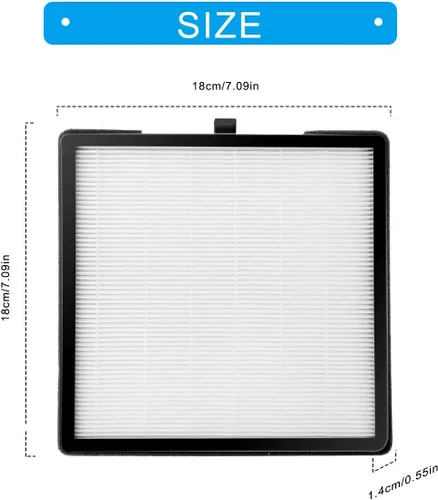 Vista 5 de Pantalla de filtros de colector de polvo de uñas con 2 piezas de repuesto para máquina de vacío de polvo de uñas