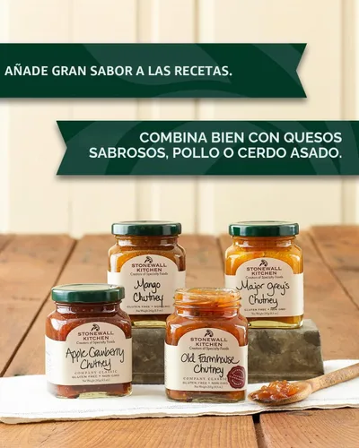 Vista 2 de Stonewall Kitchen Nuestra colección Chutney (colección de 4 piezas)