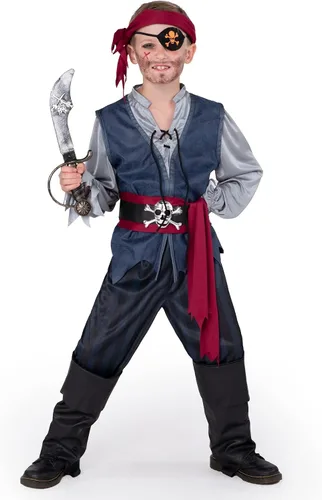 Vista 3 de Spooktacular Creations Disfraz de pirata Rogue para niño