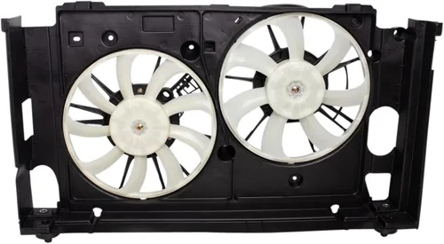 Vista 72 de Conjunto de ventilador de refrigeración dual del radiador TRQ Para Toyota Avalon 2013-2018 Camry 2012-2017 TO3115173