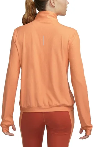 Vista 2 de Nike Dri-FIT Element Running - Camiseta de media capa con cremallera de 12 para mujer