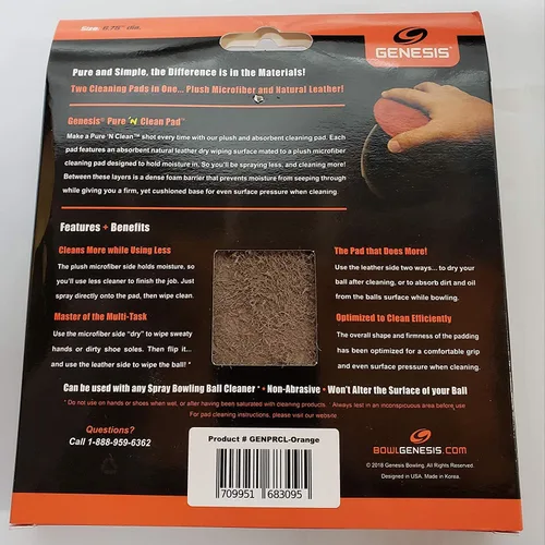 Vista 2 de Genesis Pure N Clean Pad - Naranja/Gris/Gris
