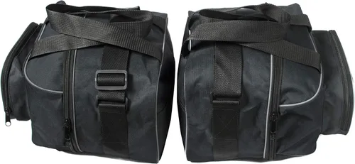 Vista 6 de GREAT BIKERS GEAR - Alforja Liner Bolsas Bolsas interiores Bolsas de equipaje para Kawasaki 1000/650 Lt, Negro -, Bolsas interiores de alforja
