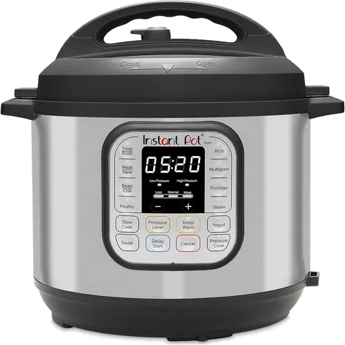 Vista 2 de Instant Pot Duo - Olla eléctrica a presión de 8 cuartos de galón + olla interior de acero inoxidable