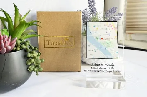 Vista 4 de Tina&Co Where it all Began Map, Where We First Met, Custom First Date Anniversary, Wedding Anniversary Map, Christmas Gifts, Valentines Day, Custom
