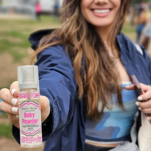 Vista 8 de Infinix Baby Fresh Powder - Fragancia fina en polvo, 2 onzas líquidas, paquete de 3, spray corporal para mujeres, perfume suave y duradero