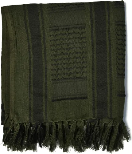 Vista 2 de ChinFun - Bufanda 100% algodón, pañuelo tipo pashmina de estilo árabe