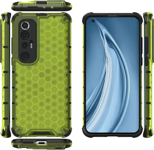 Vista 217 de Pzwoxukhov Funda compatible con Redmi A1, compatible con Redmi A2 Honeycomb Anti-caída Absorción de Golpes Negro