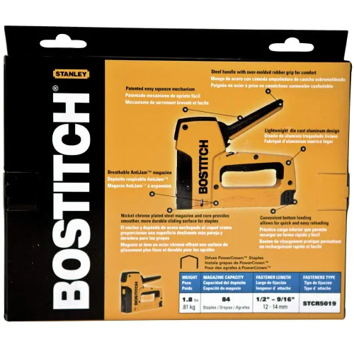 Vista 4 de BOSTITCH Grapadora, Pinza Hacia Afuera, Grapadora Clavadora 14MM Máx. (T6-8OC2)