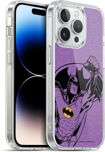 Vista 94 de Head Case Designs Funda de gel con licencia oficial de Batman DC Comics Bat Signal Logos [protección de grado militar] compatible con Apple iPhone 7