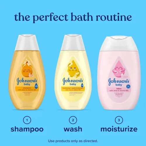 Vista 6 de J&J, CHAMPÚ BEBÉ 3.4 fl oz, paquete de 1