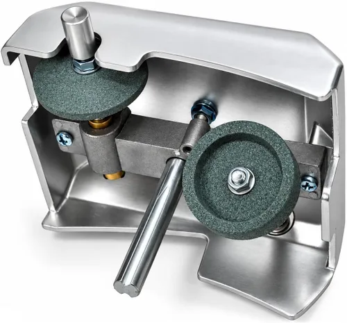 Vista 5 de KWS KitchenWare Station MS-12SL - Cortadora de carne eléctrica comercial de 420 W, cortador de carne congelado de 12 pulgadas, base de aluminio