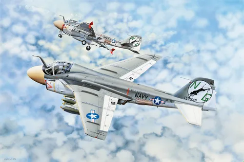 Vista 2 de Trumpeter Kit de construcción de intrusos A-6A