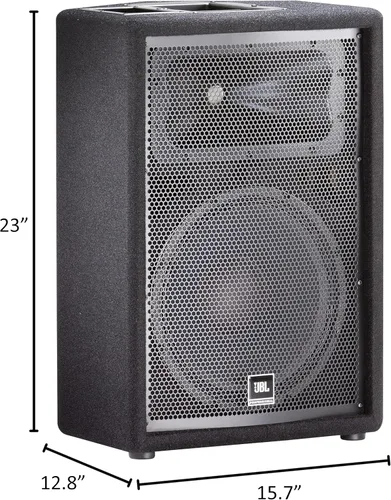 Vista 4 de JBL Professional JRX212 Altavoz portátil pasivo de refuerzo de sonido de 2 vías, para DJ, audio profesional PA, sistema de altavoces, 12 pulgadas