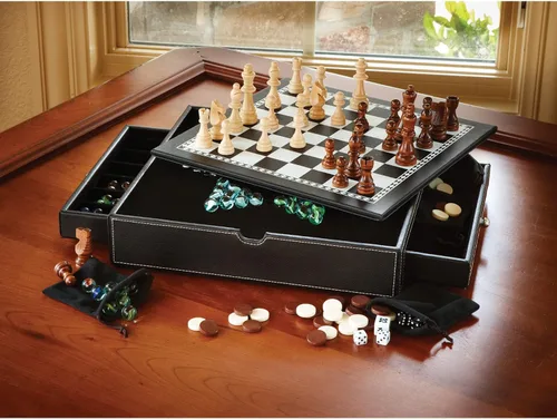 Vista 12 de Mainstreet Classics Broadway - Juego de mesa 5 en 1
