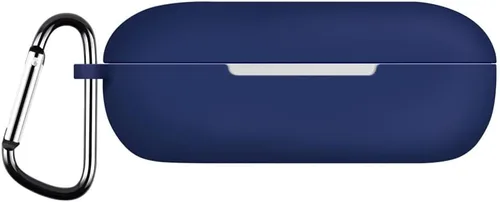 Vista 3 de DAYJOY - Juego de 2 fundas protectoras de silicona suave compatibles con auriculares Huawei Freebuds SE, funda protectora con mosquetón