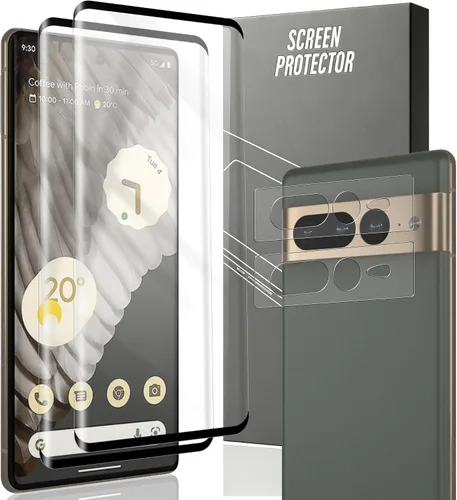 Vista 55 de 3 Pack for Amazfit Active 2 Screen Protector, Non-Tempered Glass Flexible Protection, HD Clear Protective Film